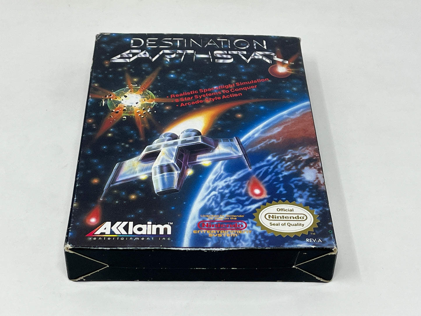 NES Nintendo - Destination Earthstar - CIB Complete in Box