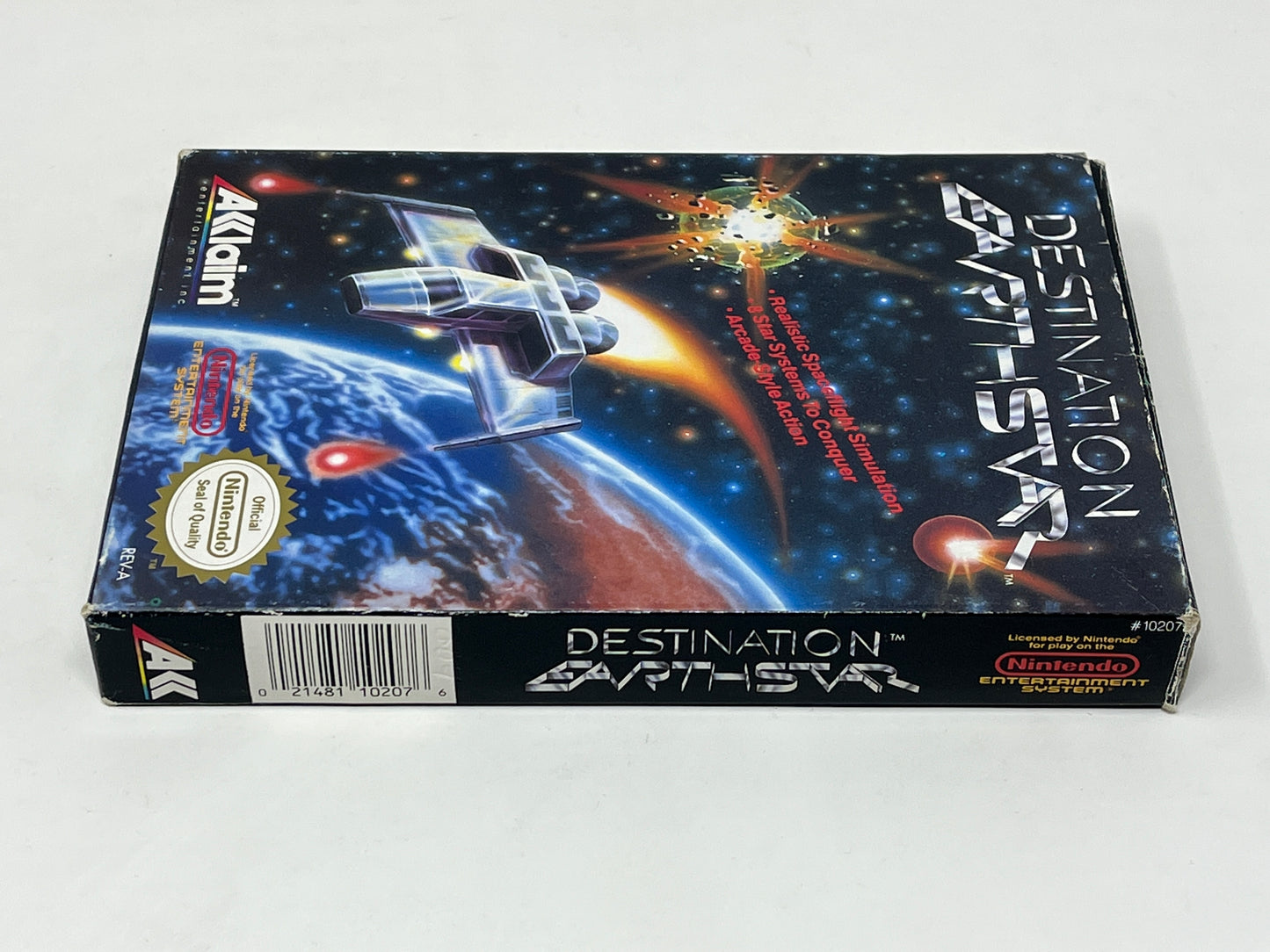 NES Nintendo - Destination Earthstar - CIB Complete in Box