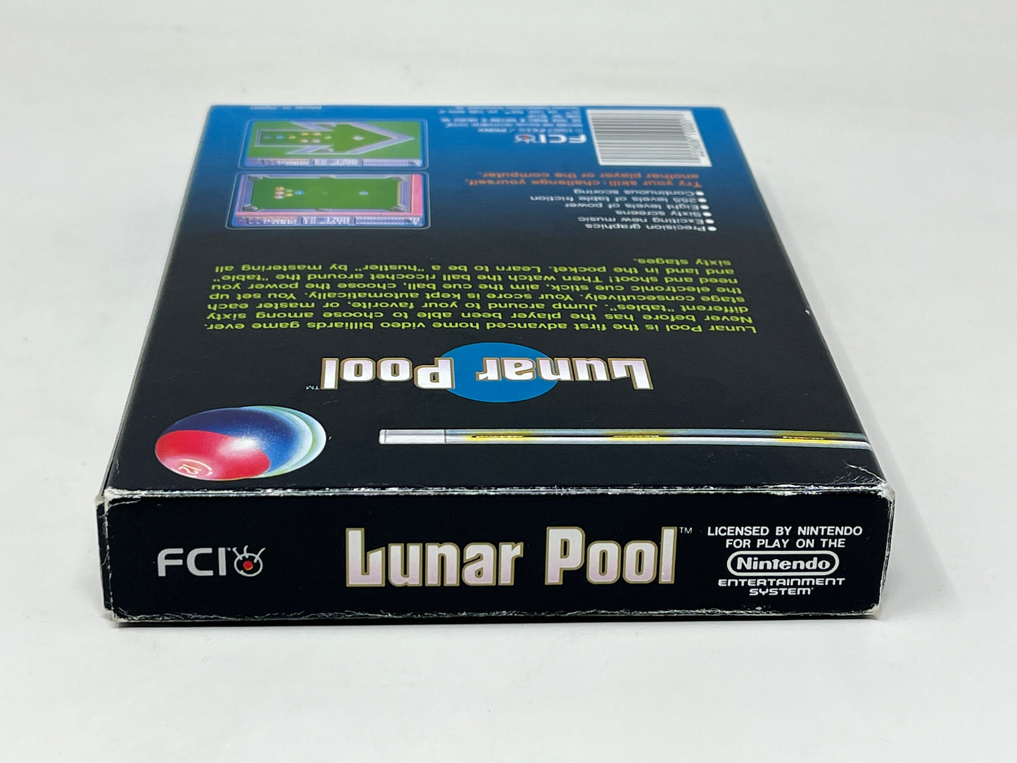 NES Nintendo - Lunar Pool - Complete