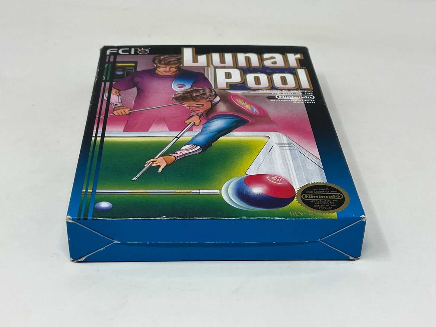 NES Nintendo - Lunar Pool - Complete