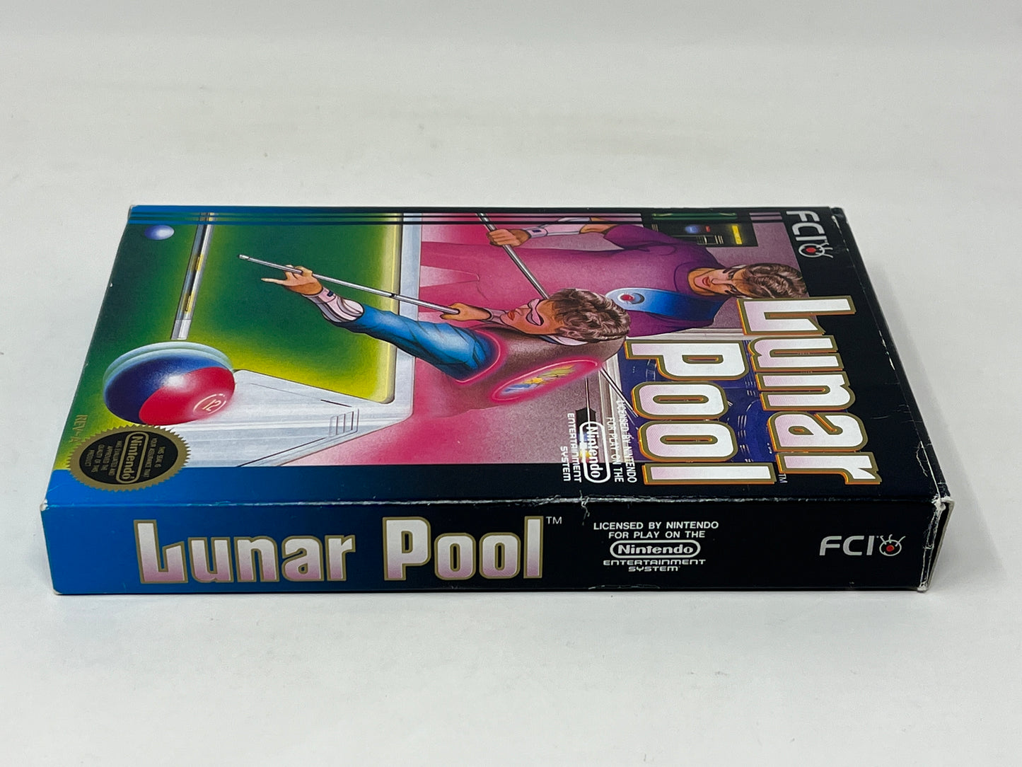 NES Nintendo - Lunar Pool - Complete