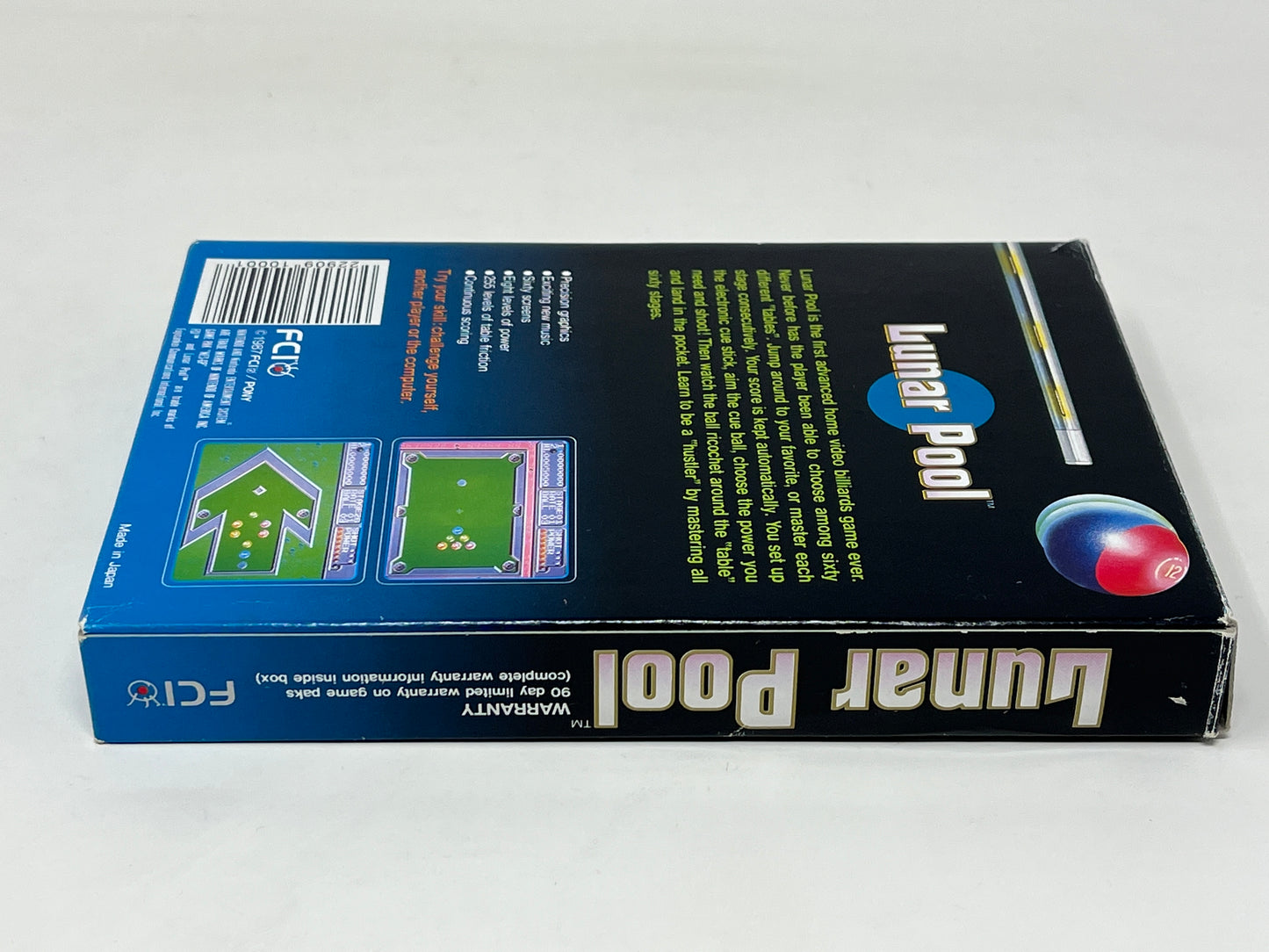 NES Nintendo - Lunar Pool - Complete