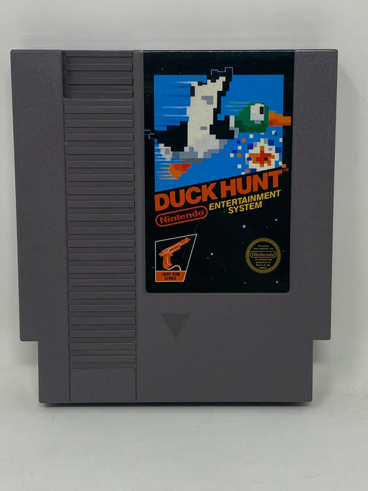 NES Nintendo - Duck Hunt - Original 5 Screw Cart - Zapper Game