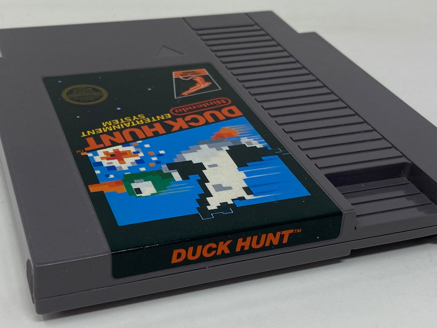 NES Nintendo - Duck Hunt - Original 5 Screw Cart - Zapper Game