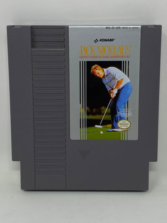 NES Nintendo - Jack Nicklaus Greatest 18 Holes of Championship Golf