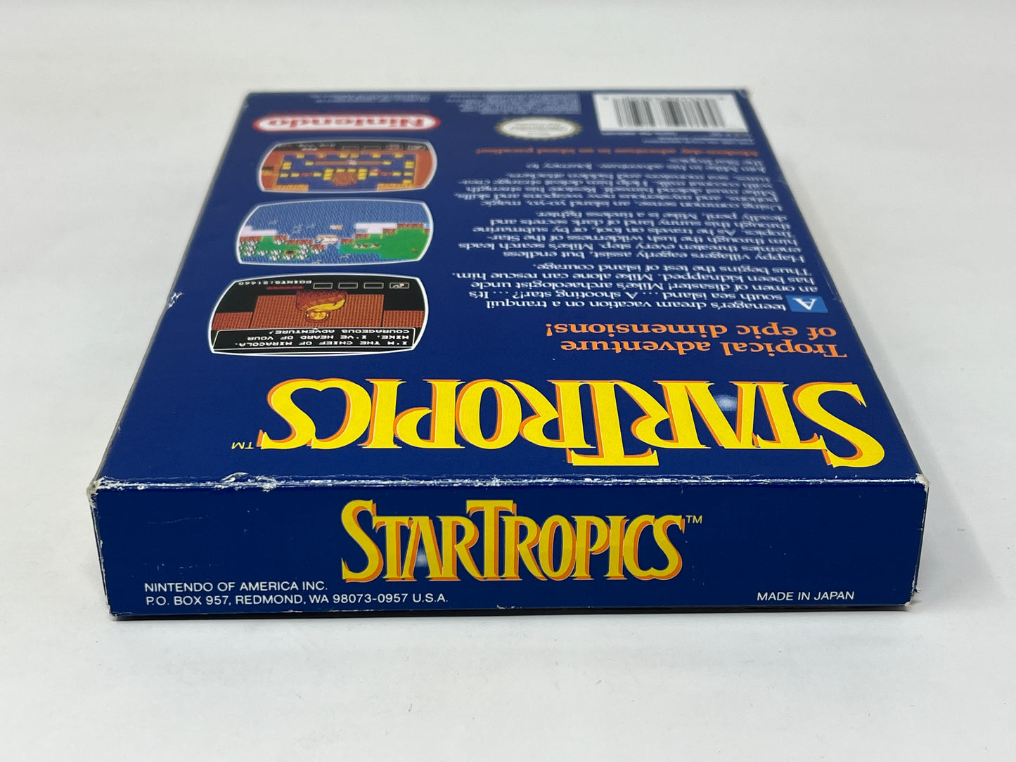 NES Nintendo - Star Tropics - Complete