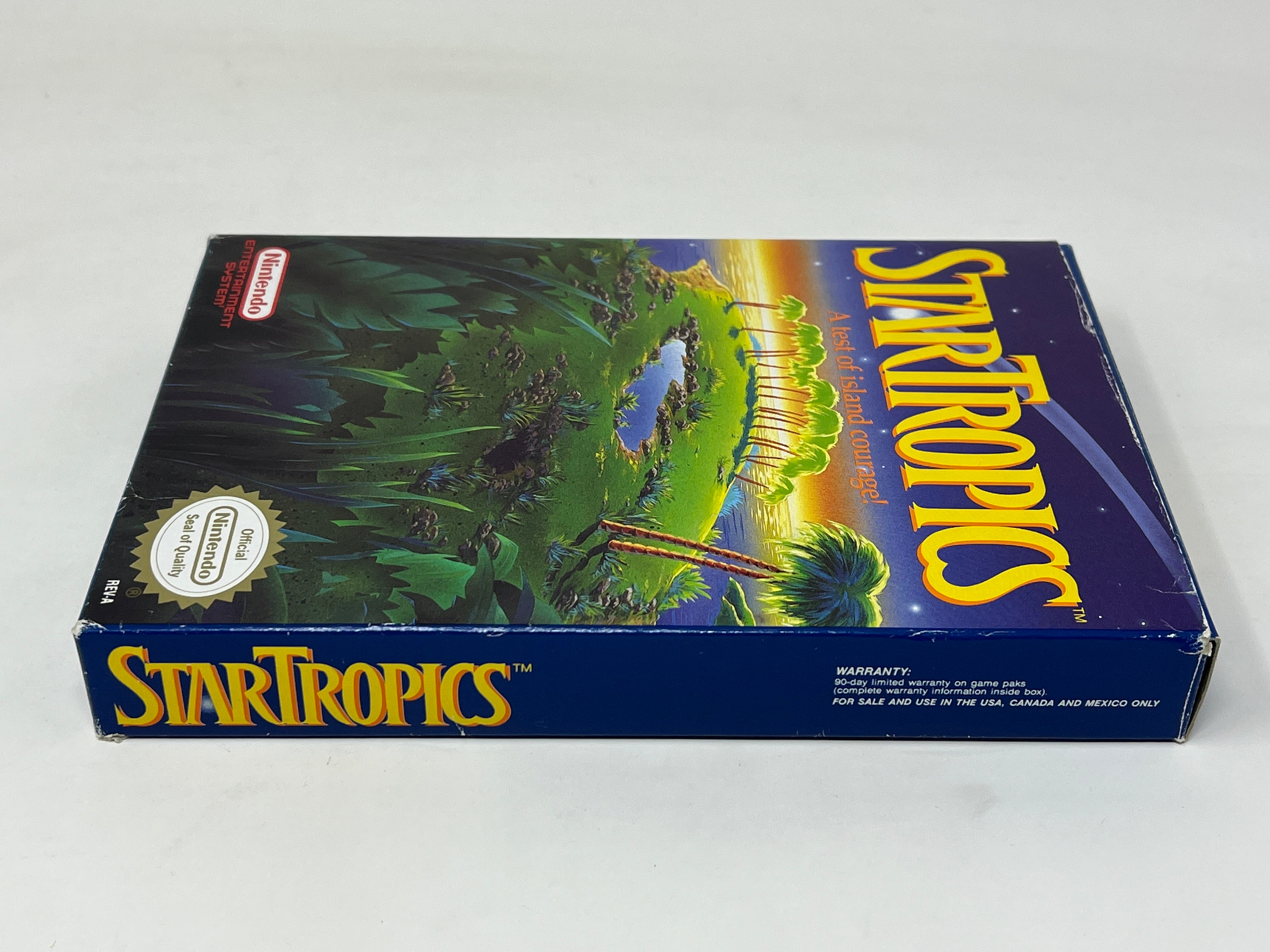 Star Tropics for Nintendo NES selling CIB COMPLETE WITH LETTER