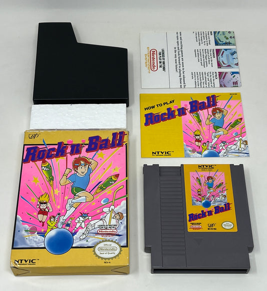 NES Nintendo - Rock ‘n Ball - Complete