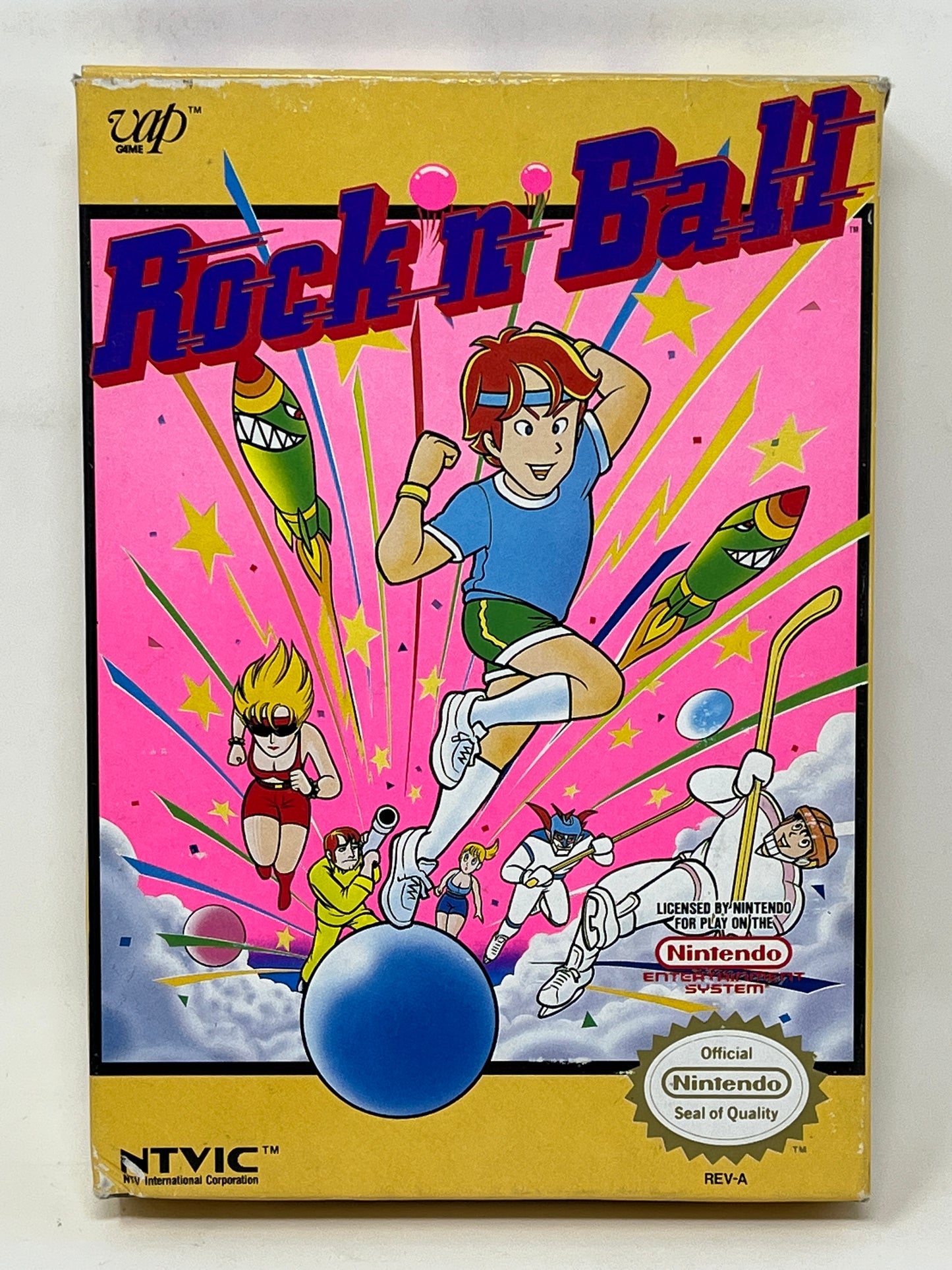 NES Nintendo - Rock ‘n Ball - Complete