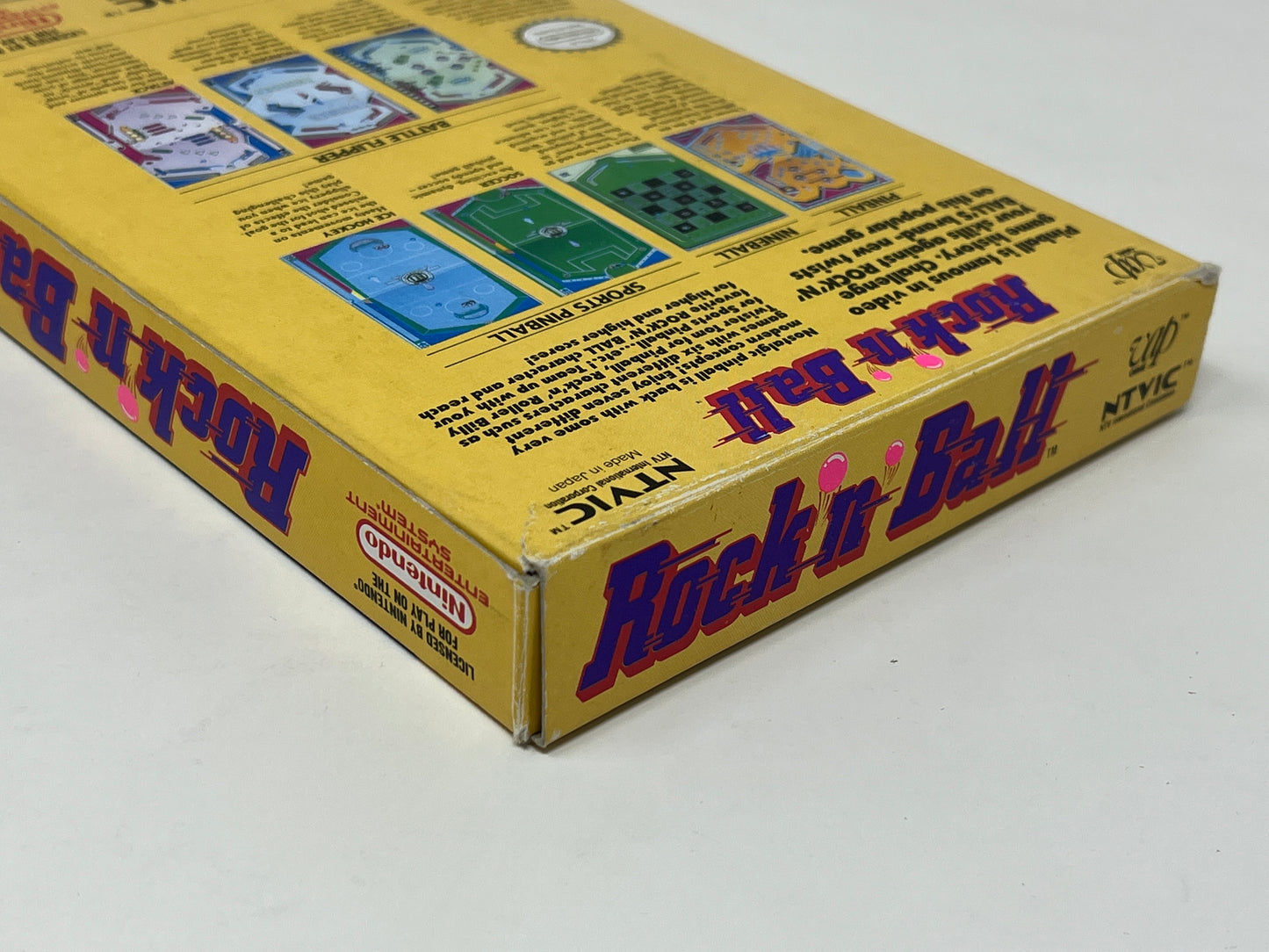 NES Nintendo - Rock ‘n Ball - Complete