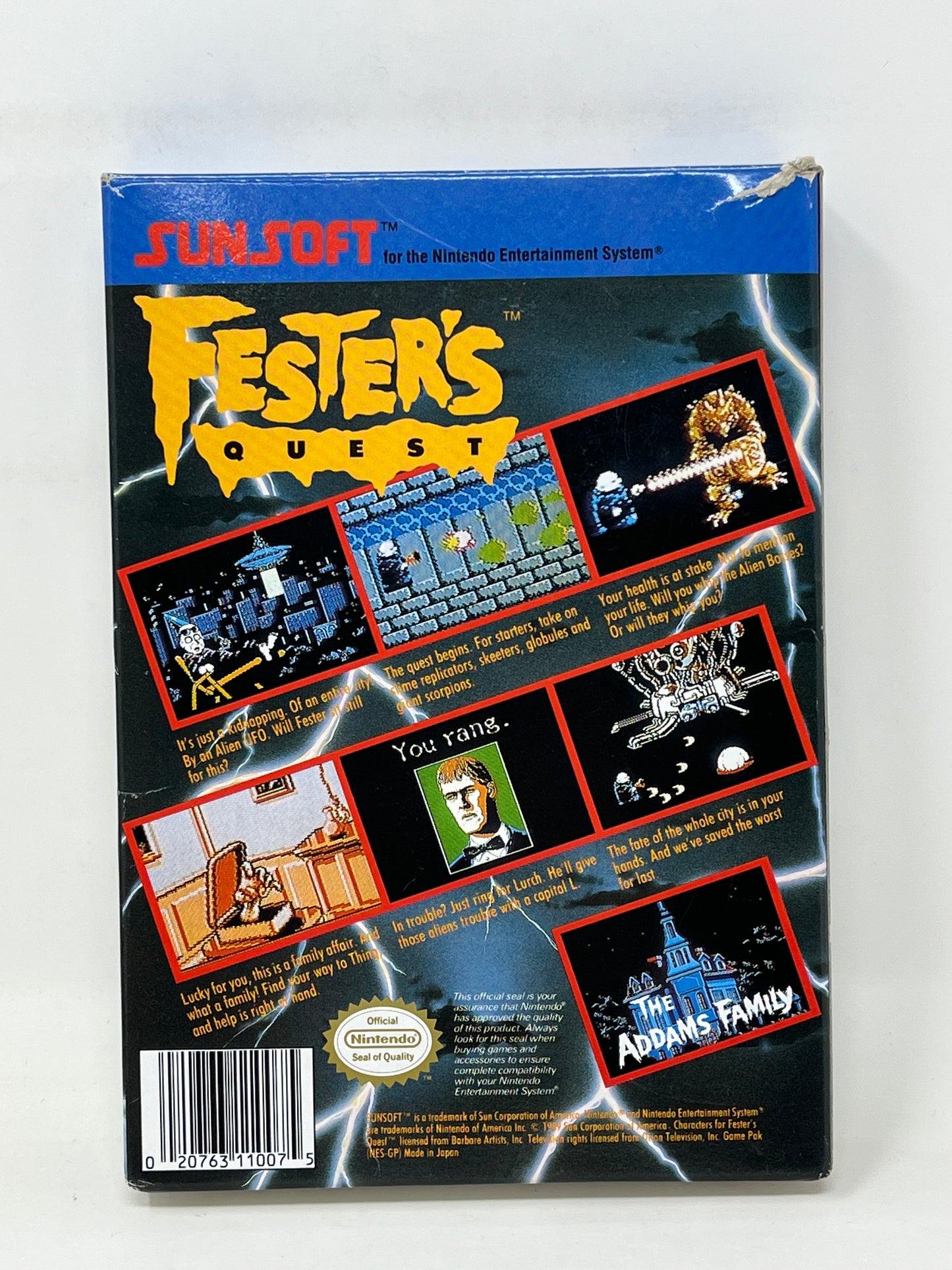 NES Nintendo - Fester’s Quest - Complete