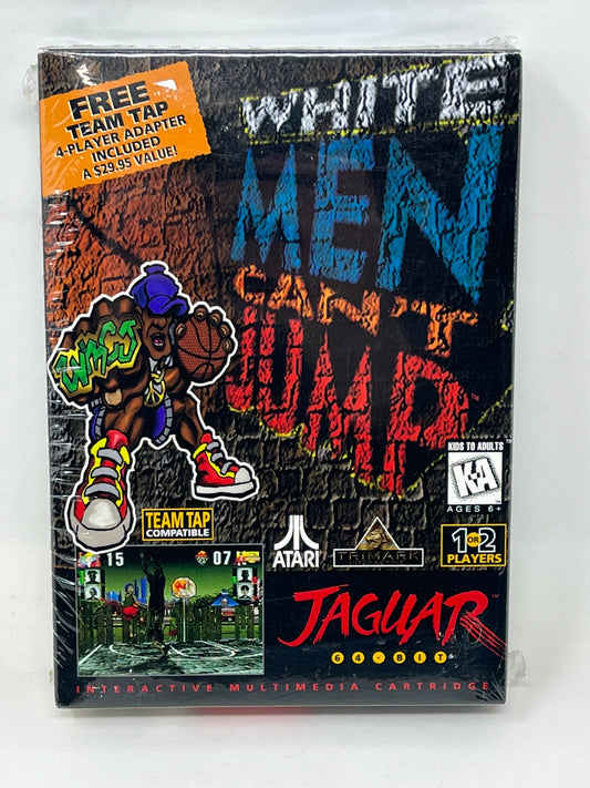 Atari Jaguar - White Men Can't Jump - New / Sealed