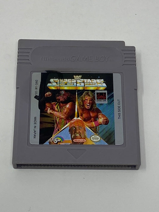 Nintendo Game Boy - WWF Superstars w/ Case