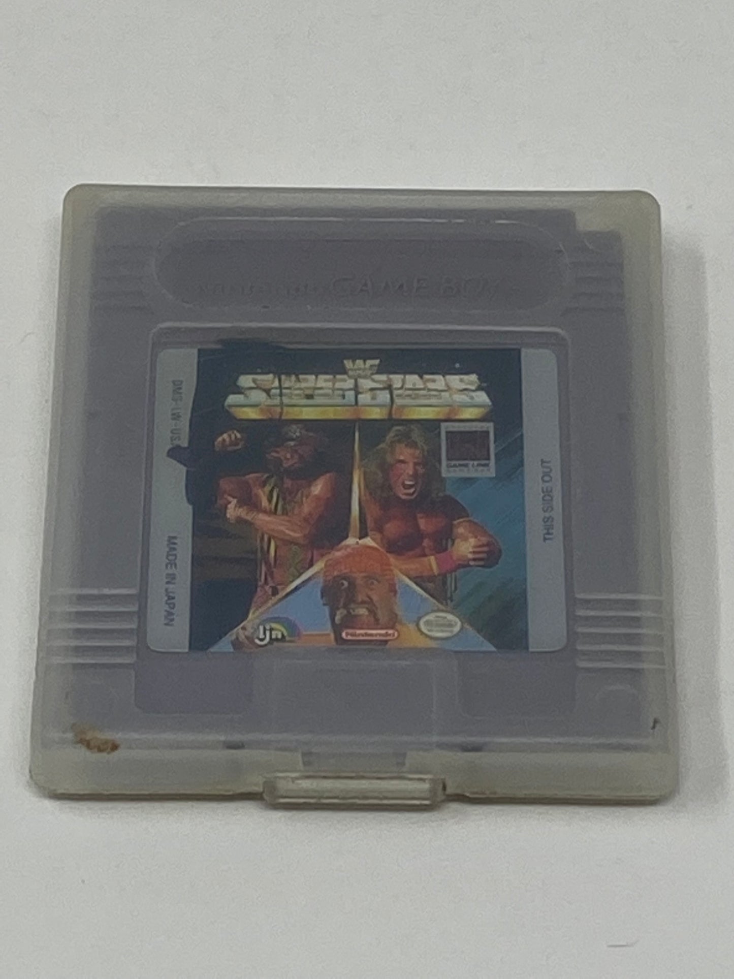 Nintendo Game Boy - WWF Superstars w/ Case