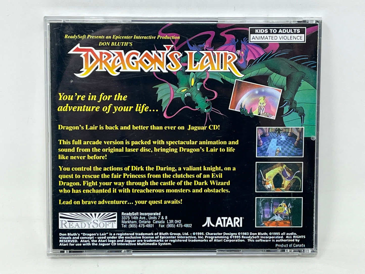 Atari Jaguar CD - Dragon's Lair