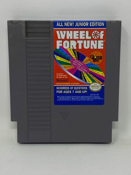 NES Nintendo - Wheel of Fortune Junior Edition