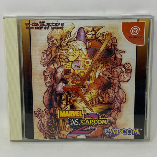 Sega Dreamcast - Marvel vs Capcom 2 Age of Heroes - Japan Import