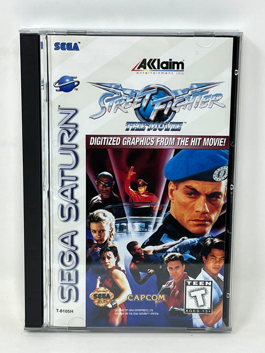 Sega Saturn - Street Fighter The Movie - Complete