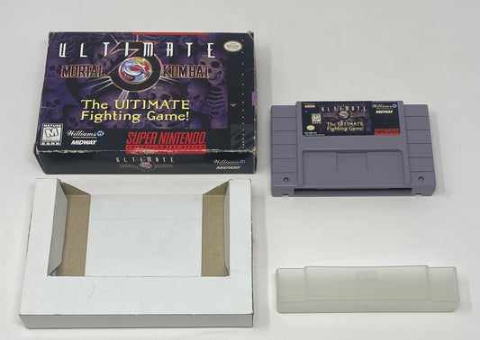 SNES Super Nintendo - Ultimate Mortal Kombat 3 - In Box