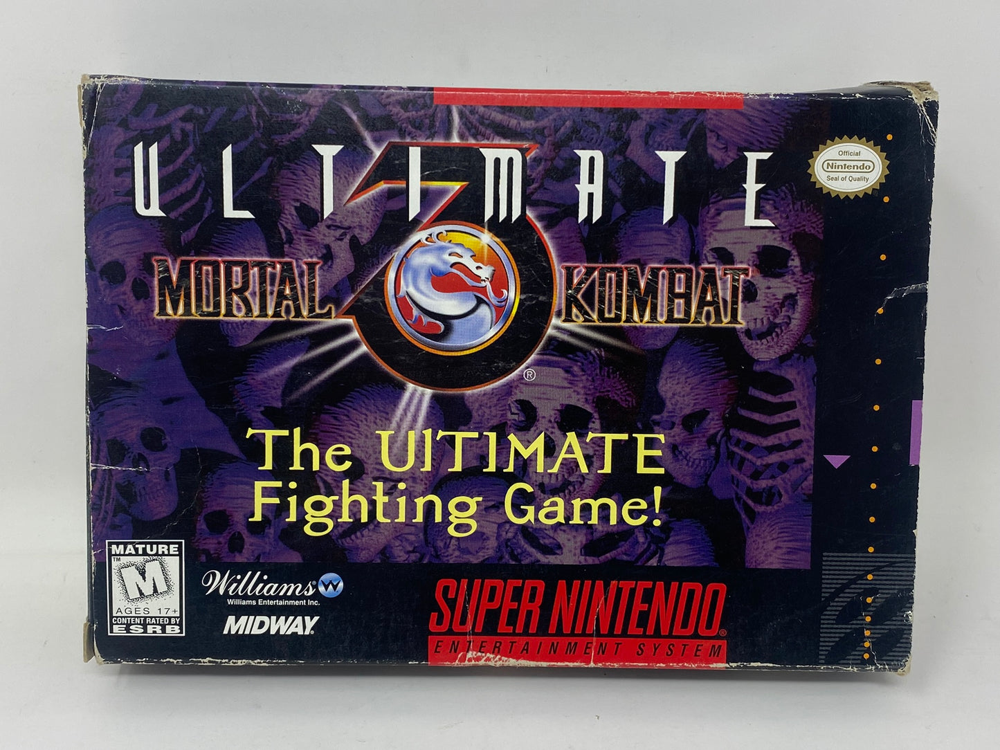 SNES Super Nintendo - Ultimate Mortal Kombat 3 - In Box