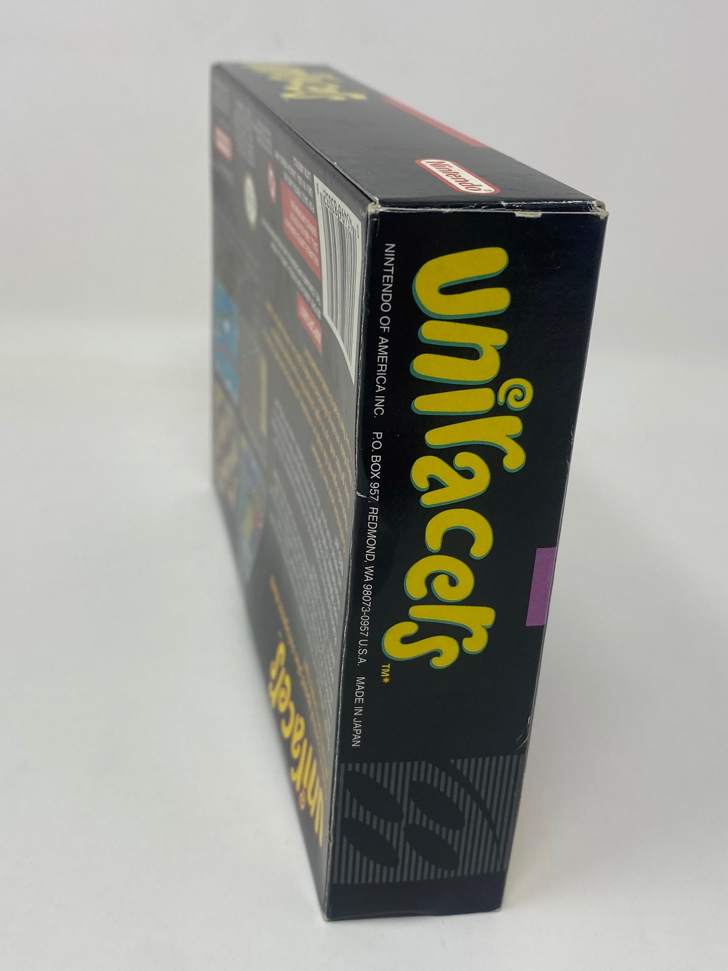 SNES Super Nintendo - Uniracers - Complete in Box