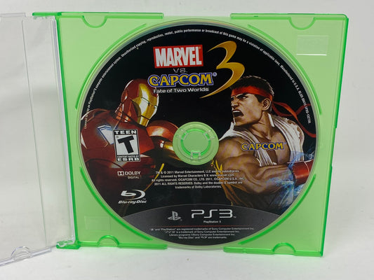 Sony PlayStation 3 PS3 - Marvel Vs Capcom 3 Fate of Two Worlds