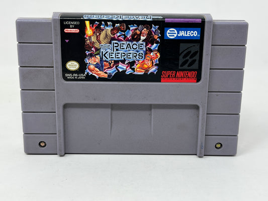 SNES Super Nintendo - The Peace Keepers - Tested