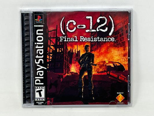 Sony PlayStation - C-12 Final Resistance - Complete