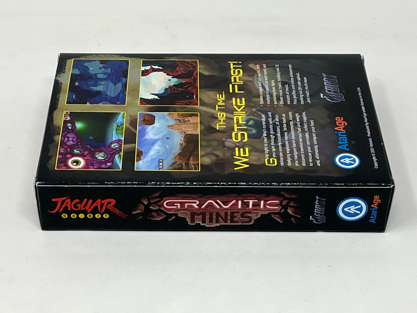 Atari Jaguar - Gravitic Mines - Complete