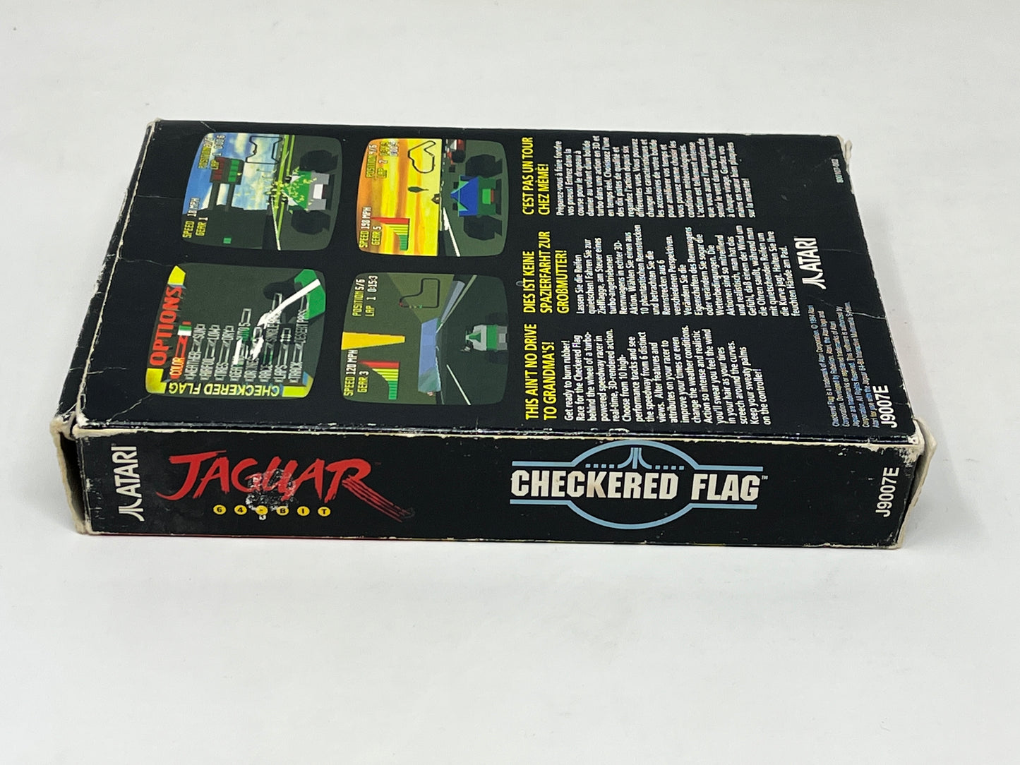 Atari Jaguar - Checkered Flag - Complete