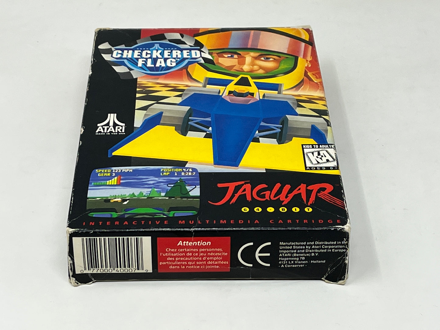 Atari Jaguar - Checkered Flag - Complete