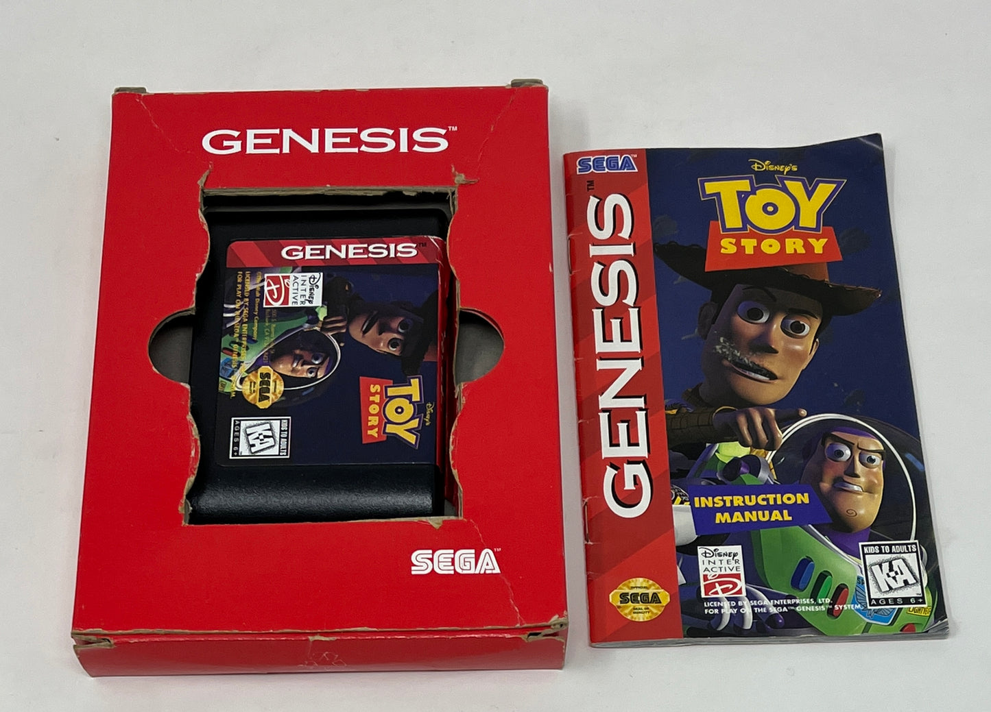 Sega Genesis - Toy Story - Complete