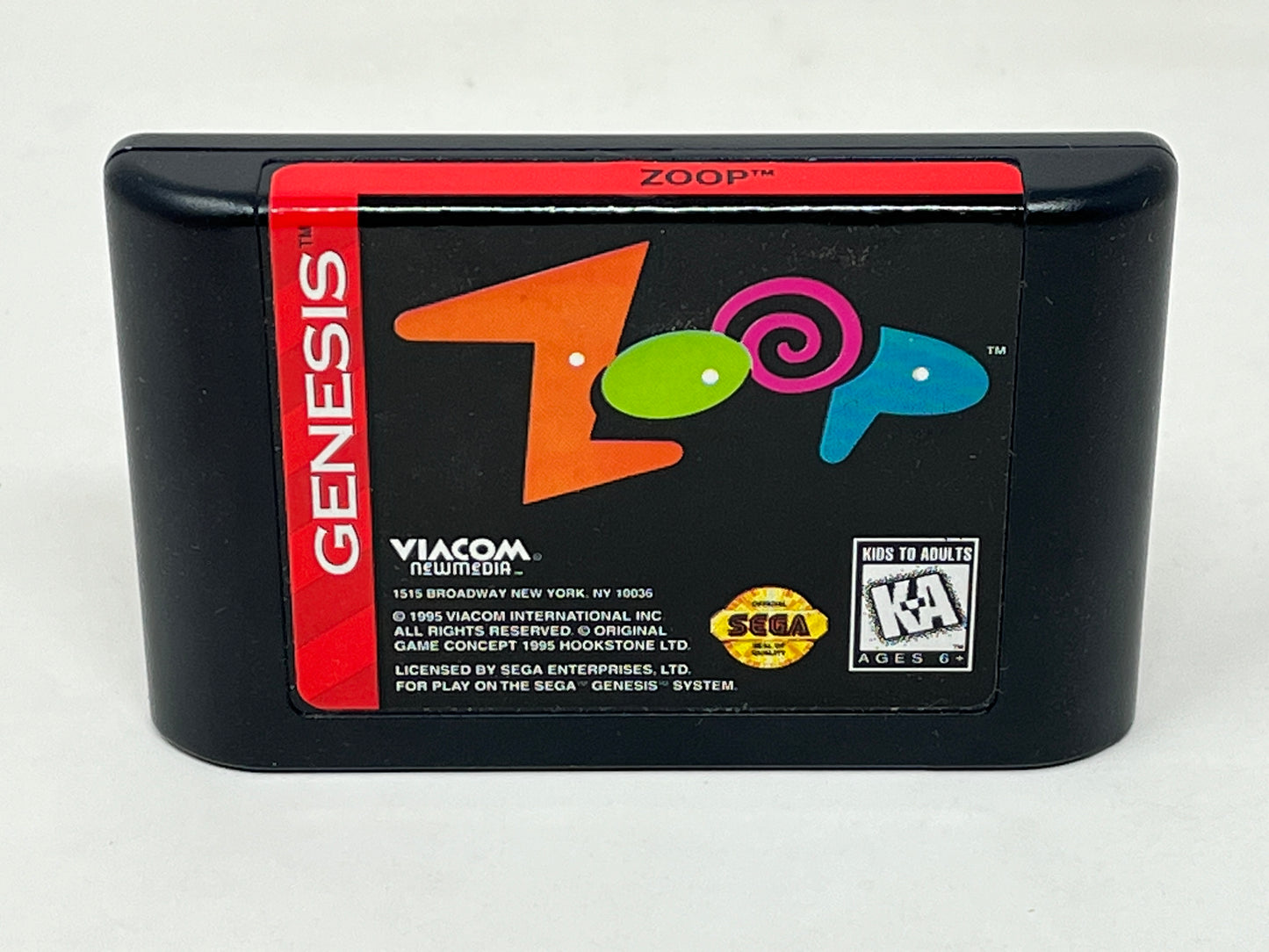 Sega Genesis - Zoop - Complete