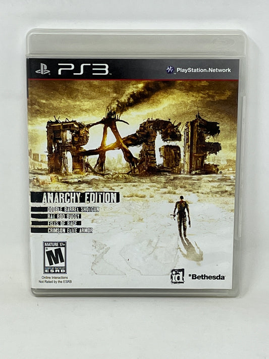 Sony PlayStation 3 - Rage Anarchy Edition - Complete