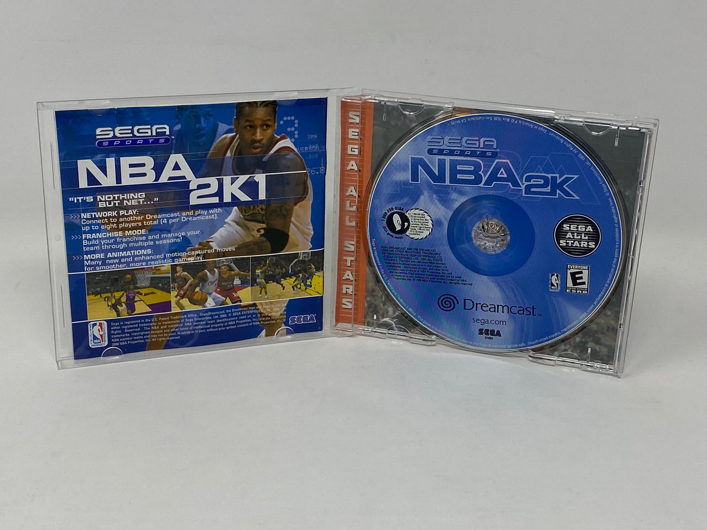 Sega Dreamcast - NBA 2K (Sega All Stars)