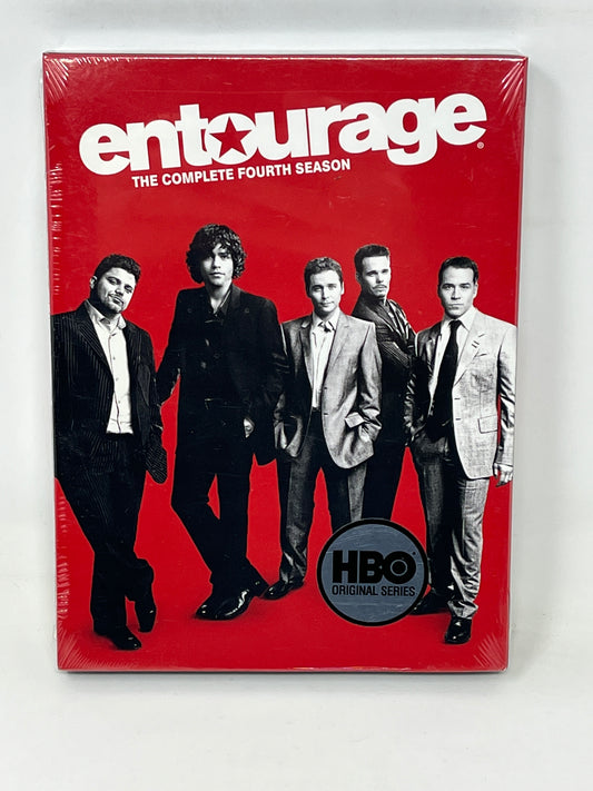 New / Sealed Entourage Season 4 DVD - 3 Disc Set HBO (2008)