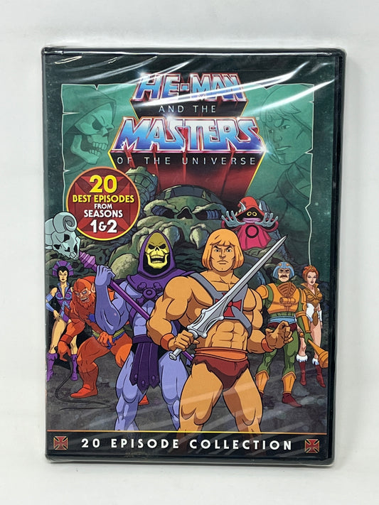 New/Sealed - He-Man and the Masters of the Universe - 2 Disc DVD Set - 20 Episodes 80s Cartoon 2012