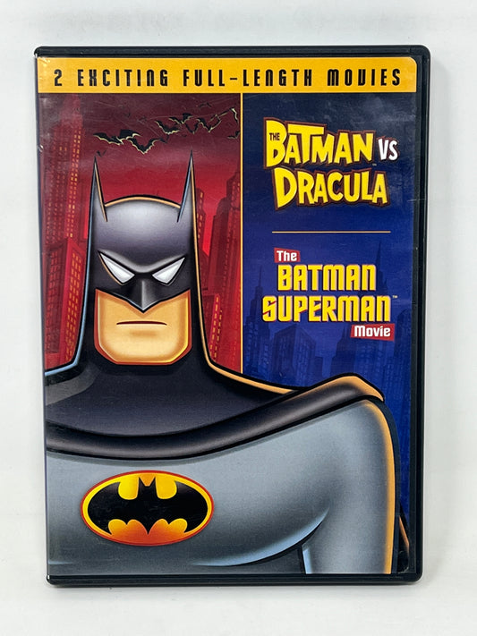 Batman Double Feature DVD - Batman vs Dracula / The Batman Superman Movie (2015)