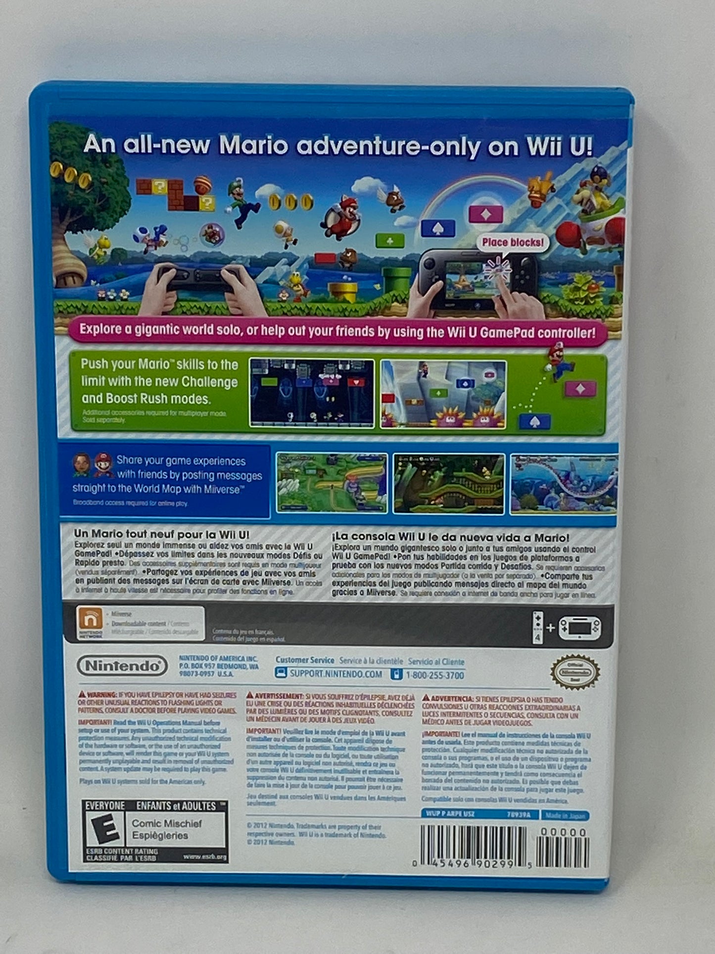 Nintendo Wii U - New Super Mario Bros. U