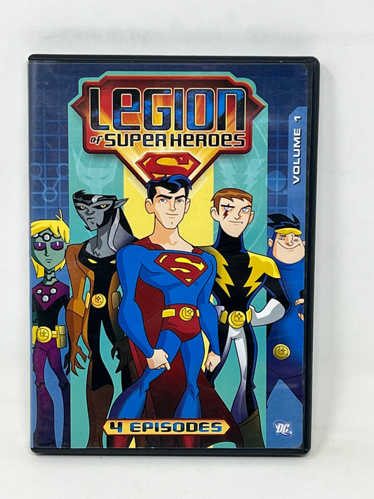 Legion of Superheroes Volume 1 DVD - DC Comics - 4 Episodes (2007)