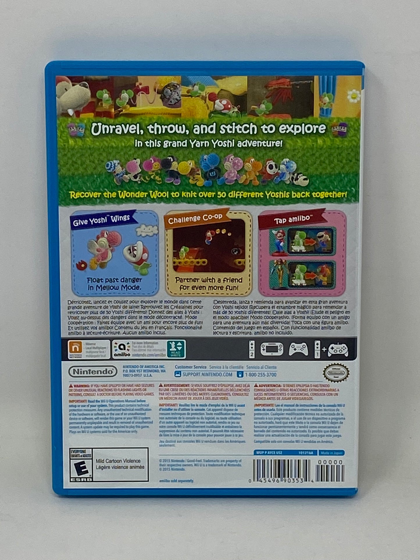 Nintendo Wii U - Yoshi's Woolly World