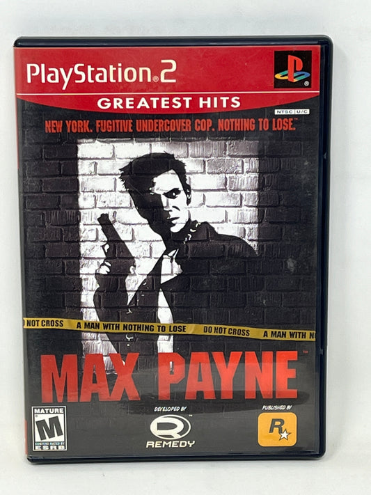 Sony PlayStation 2 - Max Payne (Greatest Hits) Complete