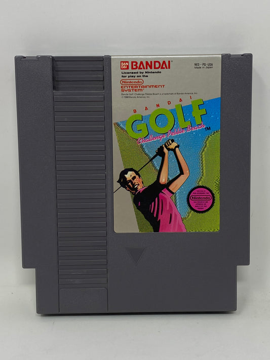 NES Nintendo - Bandai Golf Challenge: Pebble Beach