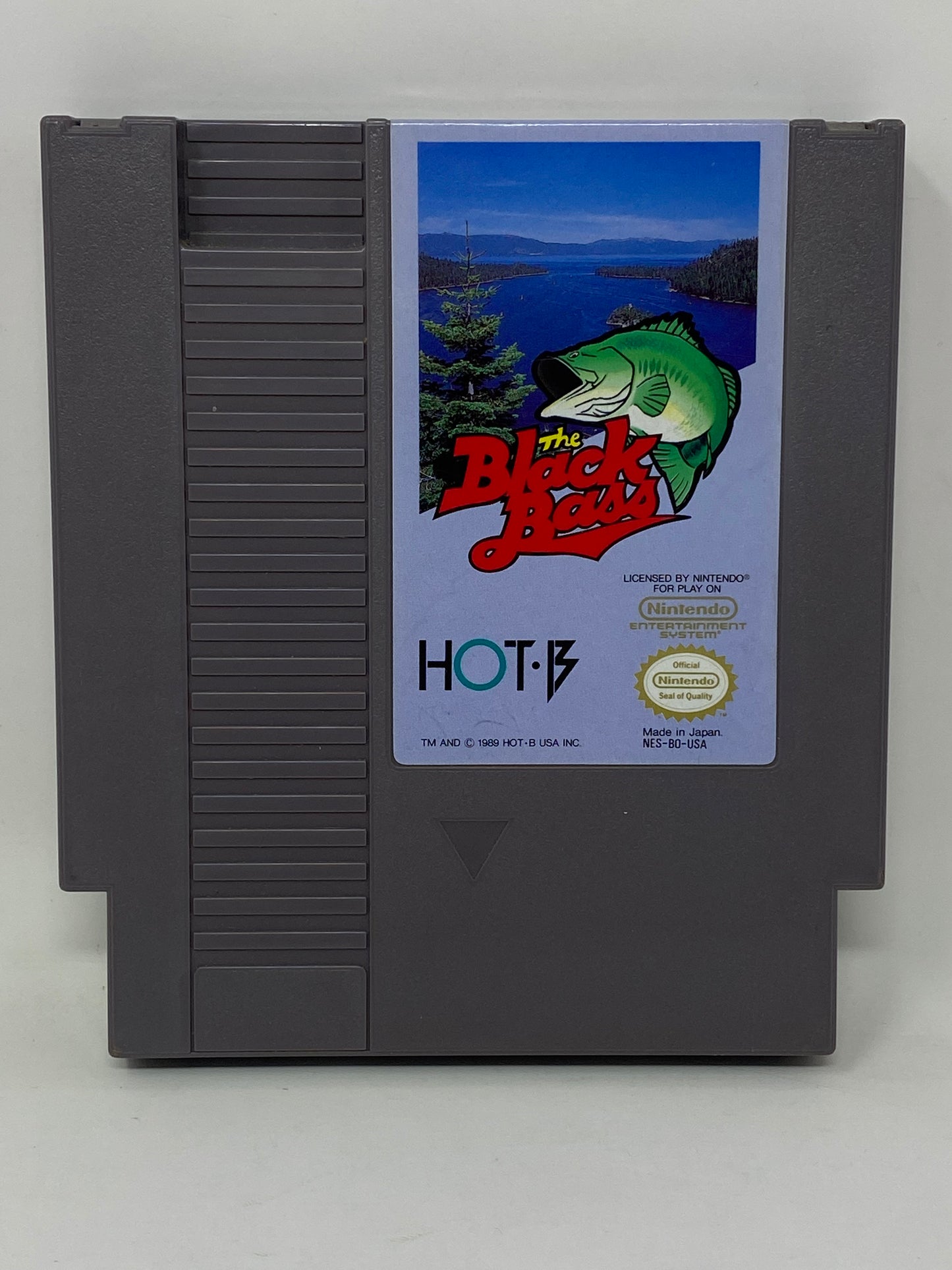 NES Nintendo - Black Bass - Fishing Game