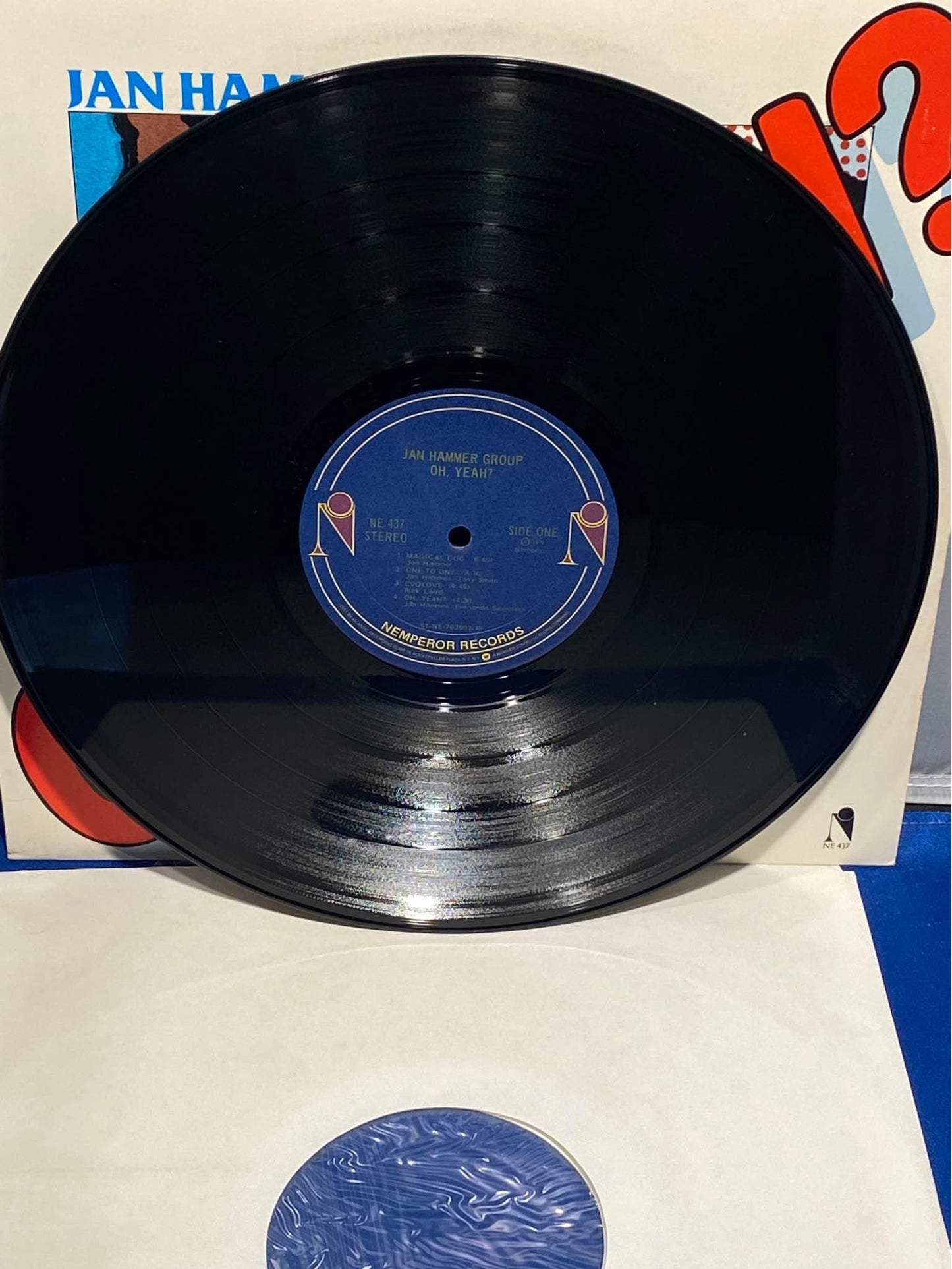 Jan Hammer Group - Oh Yeah? LP Vinyl Album - Nemperor Records - 1976 Original