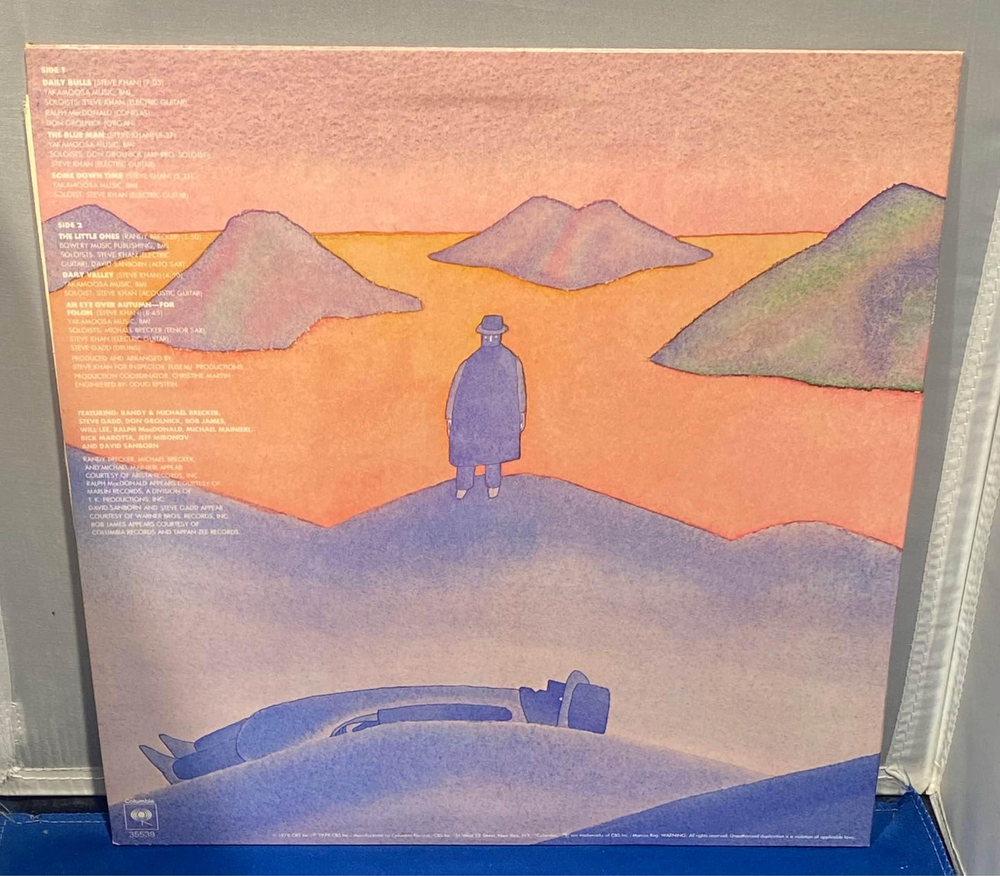 Steve Kahn - The Blue Man LP Vinyl Album - Columbia Records - 1979 Original