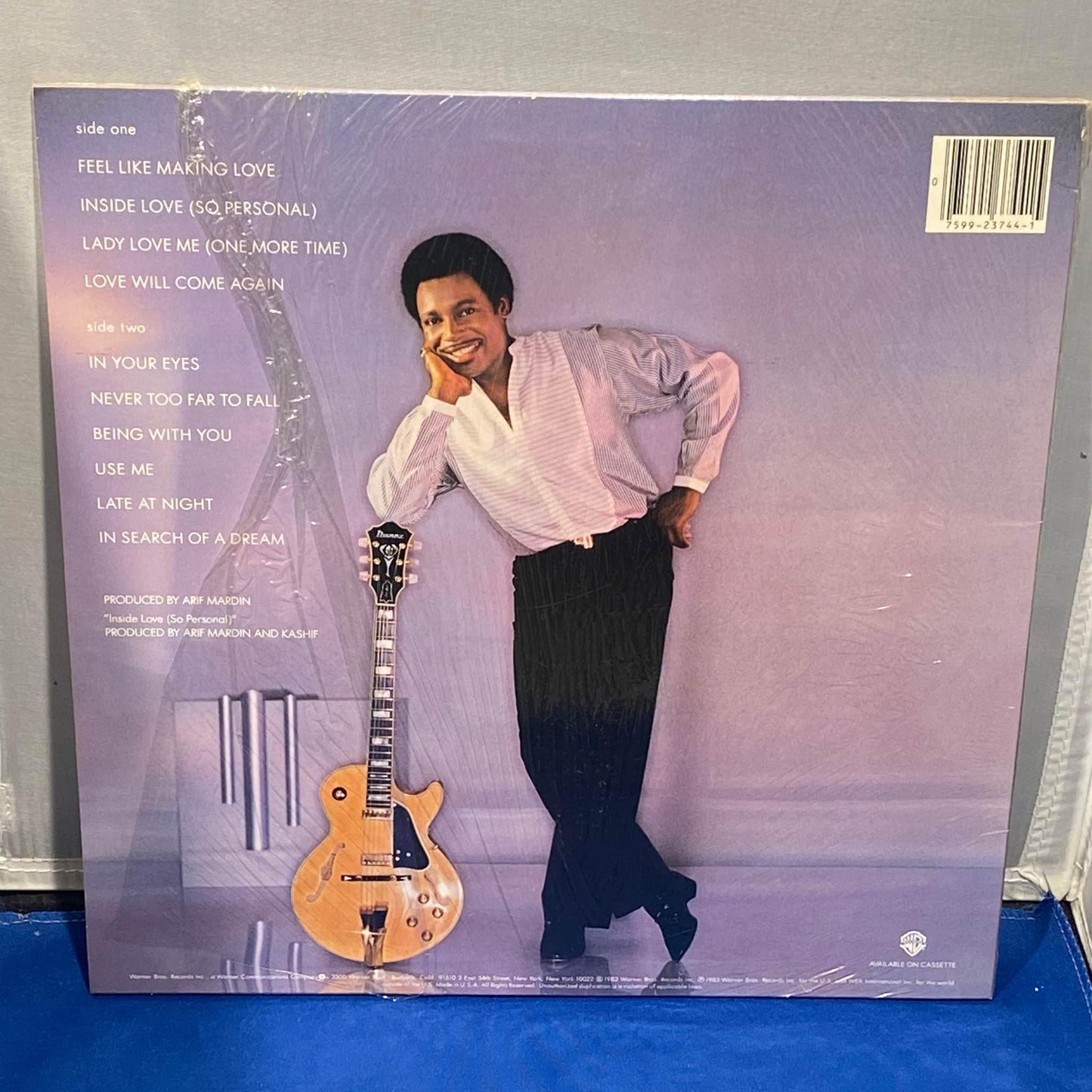 George Benson - In Your Eyes LP Vinyl Album - Warner Brothers Records - 1983 Original