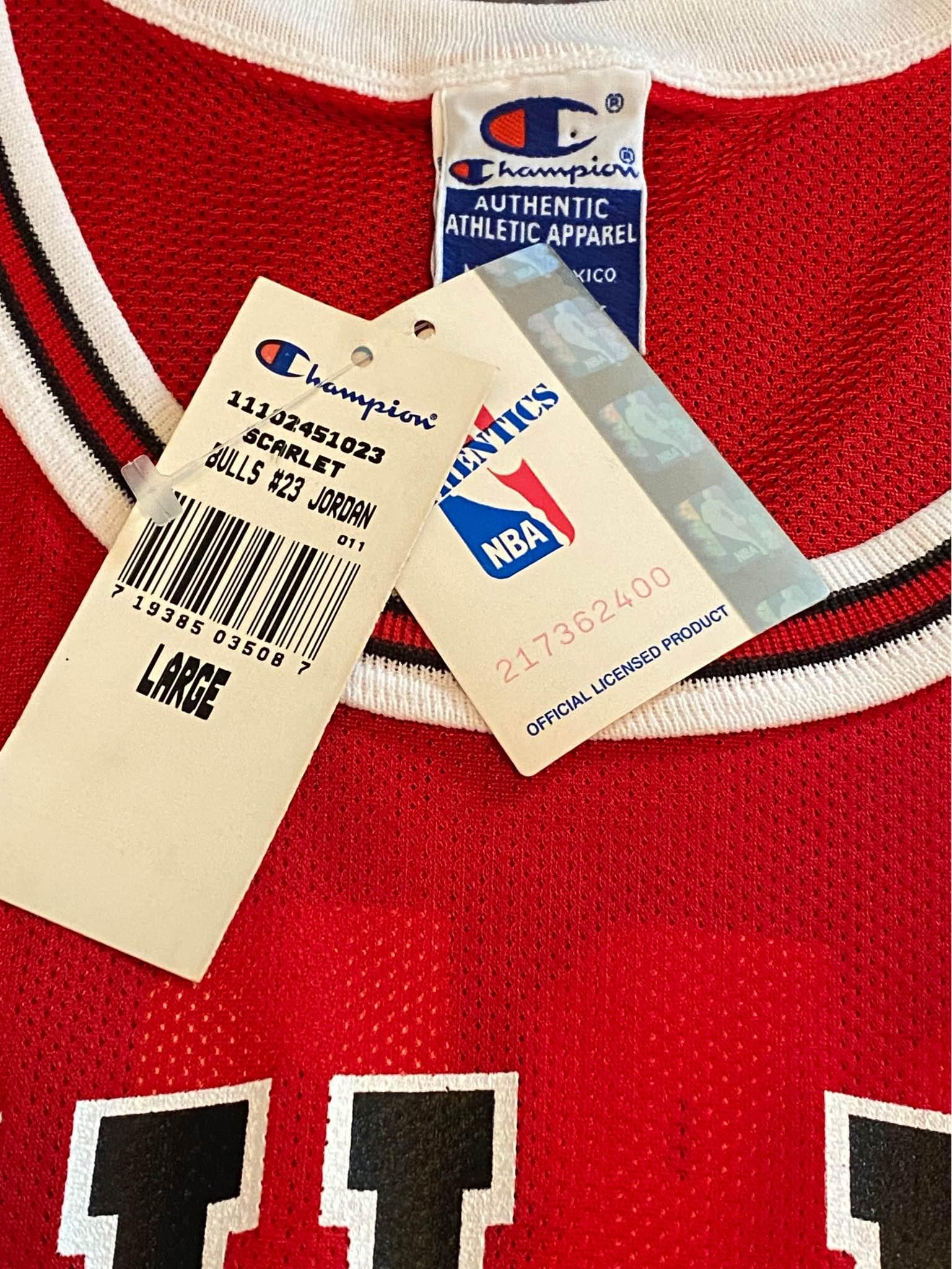 Vintage champion cheap jordan jersey