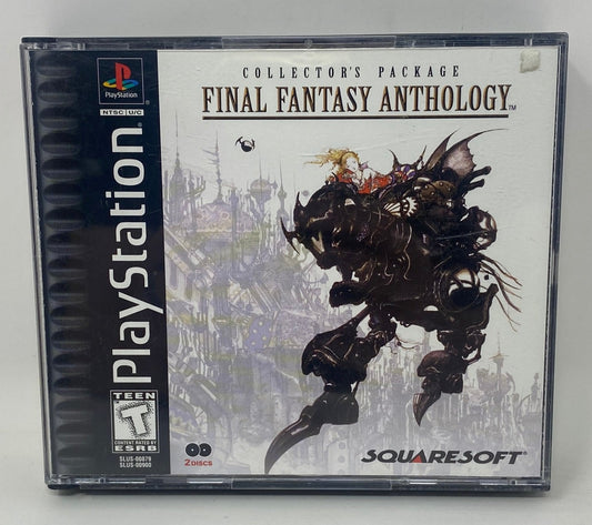 Sony PlayStation PS1 - Final Fantasy Anthology (Black Label)