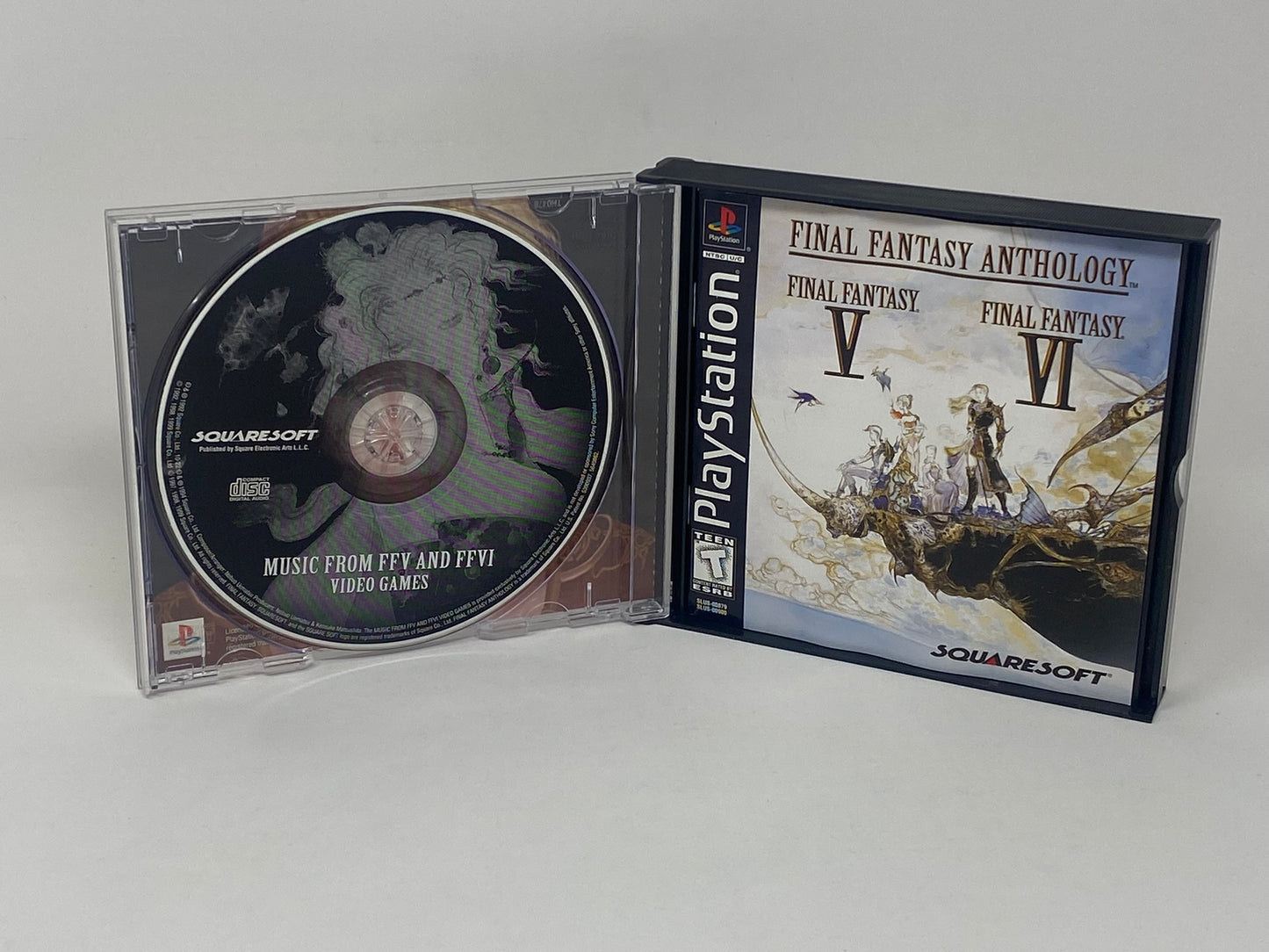 Sony PlayStation PS1 - Final Fantasy Anthology (Black Label)